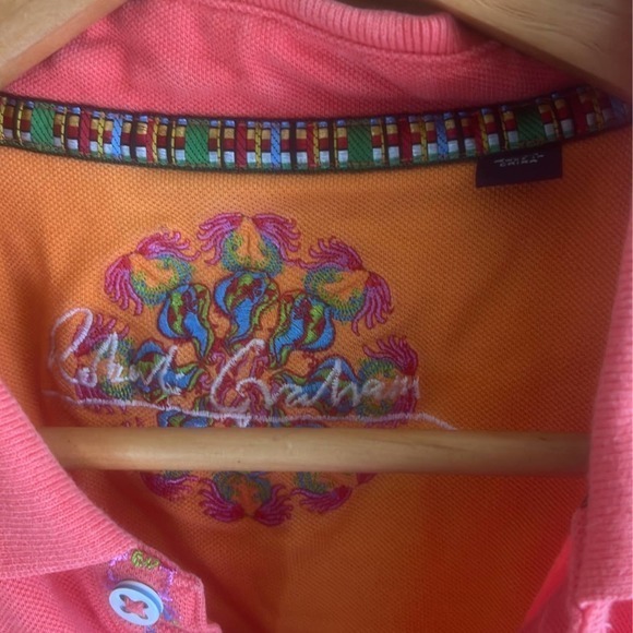 Robert Graham Polo - Mens Medium - Picture 3 of 5